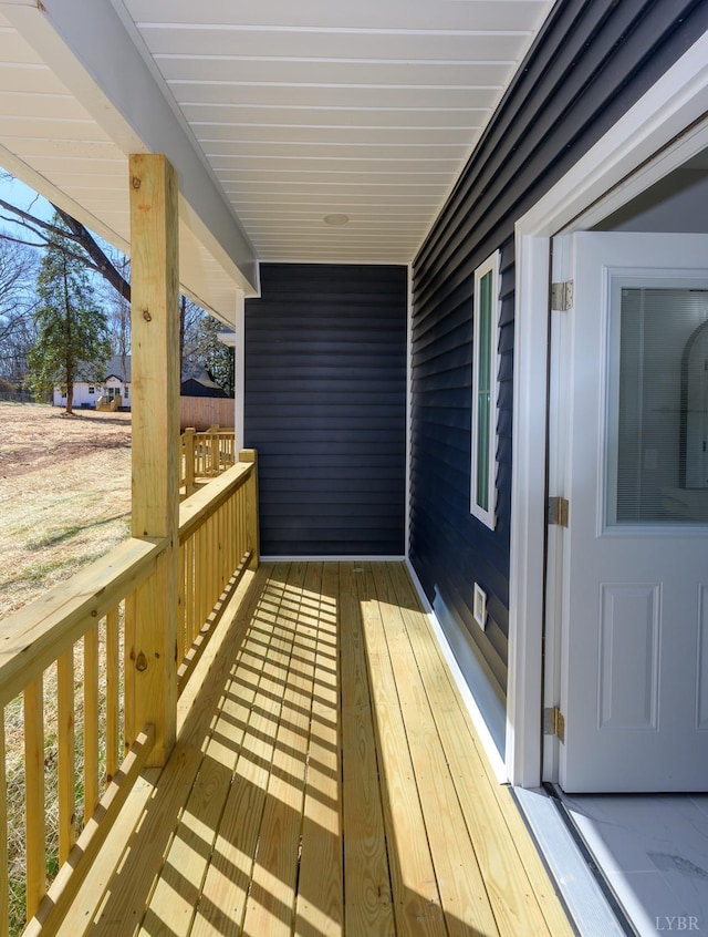 3936 Moorman Dr, Lynchburg, VA 24501 - view of wooden terrace