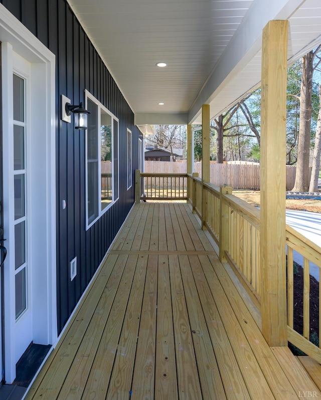 3936 Moorman Dr, Lynchburg, VA 24501 - wooden deck with fence