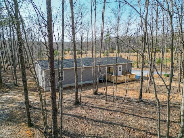1381 Moccasin Path Trl, Huddleston, VA 24104 - exterior space featuring a deck