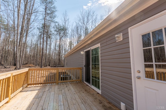 1381 Moccasin Path Trl, Huddleston, VA 24104 - view of wooden terrace