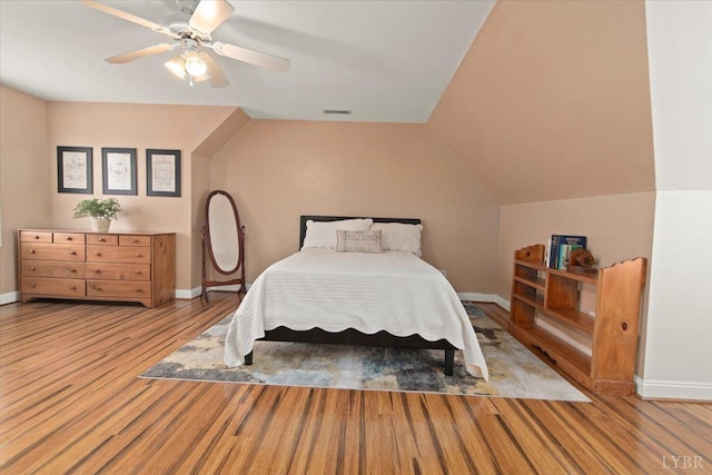 352 Wild Turkey Rd, Lynchburg, VA 24502 - bedroom with wood finished floors and a ceiling fan
