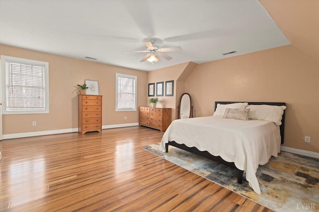 352 Wild Turkey Rd, Lynchburg, VA 24502 - bedroom featuring wood finished floors and ceiling fan