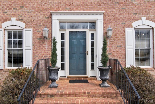 352 Wild Turkey Rd, Lynchburg, VA 24502 - view of exterior entry with brick siding