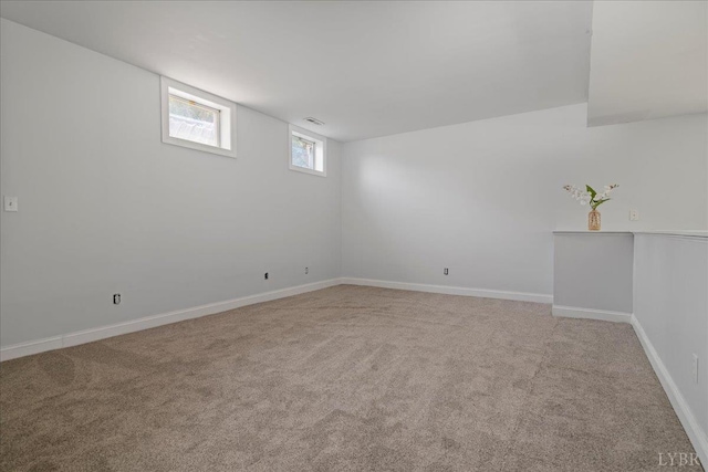 352 Wild Turkey Rd, Lynchburg, VA 24502 - basement featuring light carpet