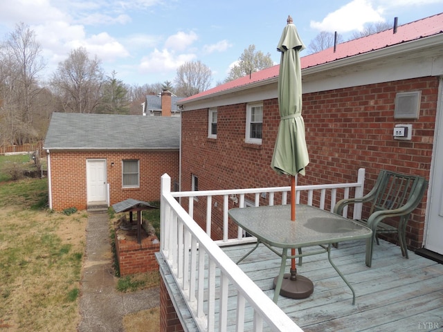 723 Custer Dr, Lynchburg, VA 24502 - view of deck