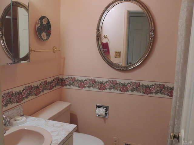 723 Custer Dr, Lynchburg, VA 24502 - bathroom featuring toilet and vanity