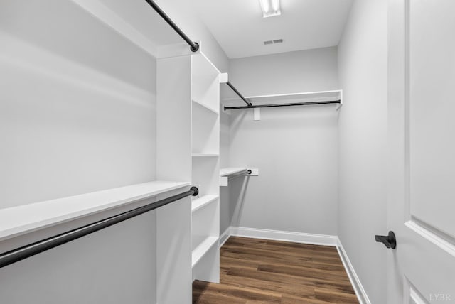 117 Craftsman Way, Lynchburg, VA 24503 - spacious closet with dark wood-style flooring and visible vents