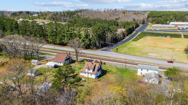 501 W Spencer Rd, Hurt, VA 24563 - bird's eye view of a forest