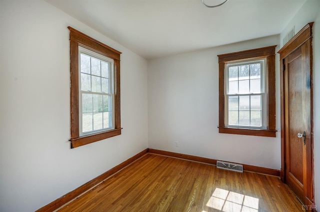 501 W Spencer Rd, Hurt, VA 24563 - spare room with baseboards and wood finished floors