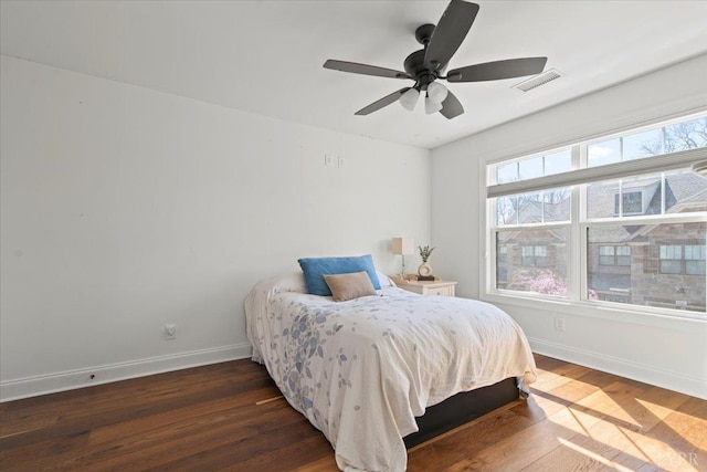 1031 Tori Ct, Forest, VA 24551 - bedroom featuring wood finished floors, baseboards, and ceiling fan