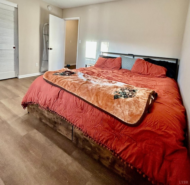 3101 Link Rd Unit 36, Lynchburg, VA 24503 - bedroom with wood finished floors and baseboards