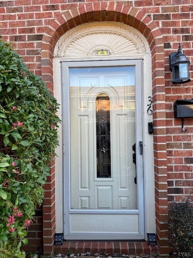 3101 Link Rd Unit 36, Lynchburg, VA 24503 - view of exterior entry featuring brick siding
