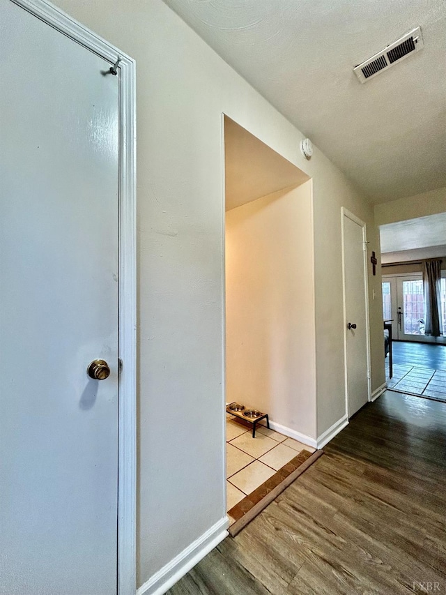 3101 Link Rd Unit 36, Lynchburg, VA 24503 - corridor featuring wood finished floors and baseboards