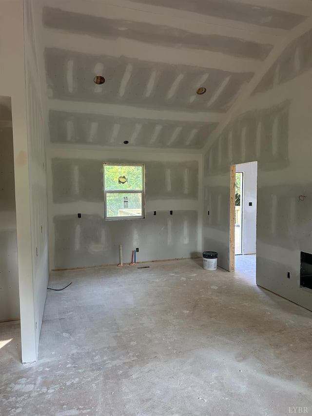 1032 Coronado Ln, Lynchburg, VA 24502 - spare room featuring vaulted ceiling