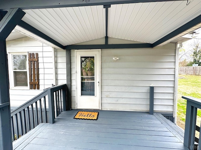157 Phelps Rd, Madison Heights, VA 24572 - view of wooden deck