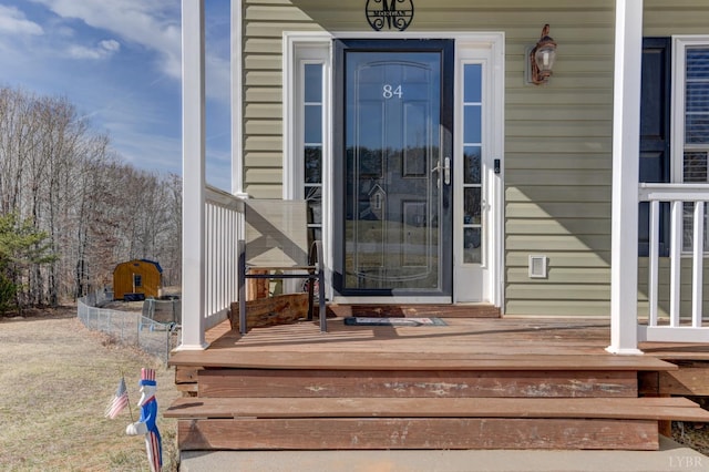 84 Jeter Ct, Lynchburg, VA 24501 - view of doorway to property