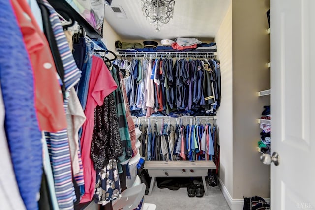 84 Jeter Ct, Lynchburg, VA 24501 - walk in closet with carpet