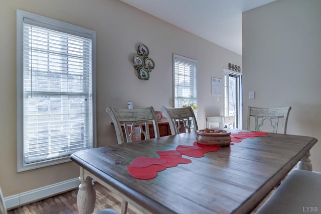 84 Jeter Ct, Lynchburg, VA 24501 - dining room with wood finished floors and baseboards
