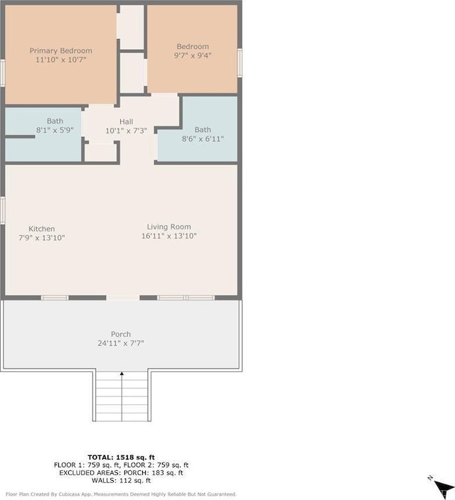 109 Ned Brown Rd, Amherst, VA 24521 - view of home floor plan