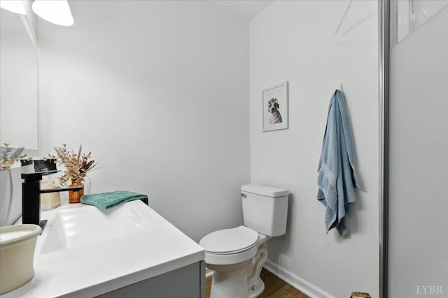 109 Ned Brown Rd, Amherst, VA 24521 - bathroom featuring vanity and wood finished floors
