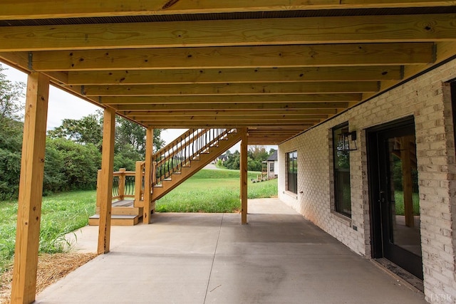 14 Deer Hollow Rd, Forest, VA 24551 - view of patio with stairway