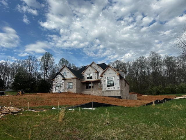 14 Deer Hollow Rd, Forest, VA 24551 - unfinished property featuring a front yard