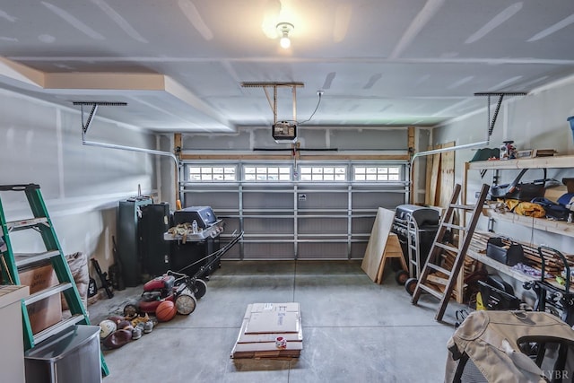 201 Thicket Dr, Lynchburg, VA 24501 - garage featuring a garage door opener