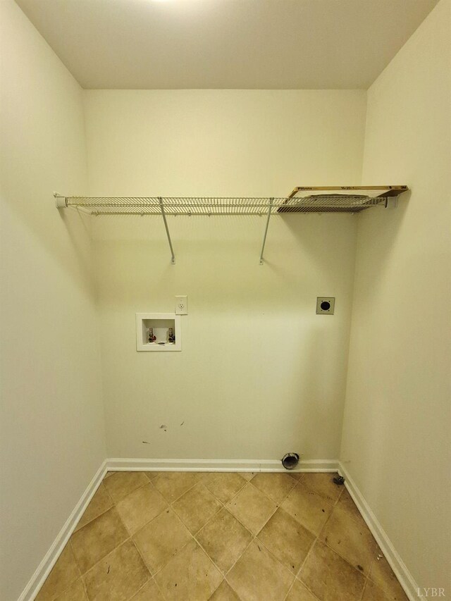 188 Oak Spring Ln, Madison Heights, VA 24572 - laundry room featuring electric dryer hookup and hookup for a washing machine
