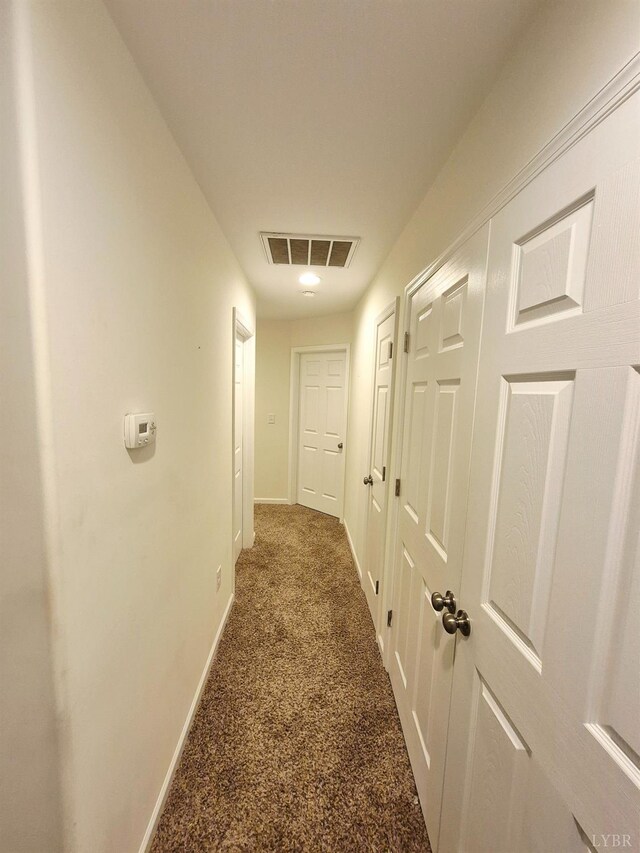 188 Oak Spring Ln, Madison Heights, VA 24572 - hall featuring baseboards and carpet flooring