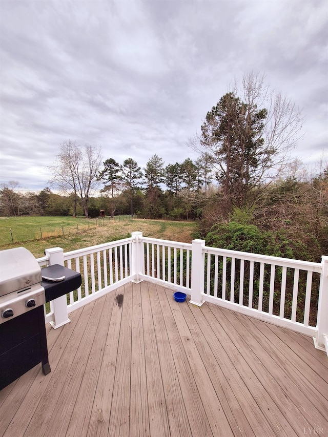 188 Oak Spring Ln, Madison Heights, VA 24572 - view of wooden deck