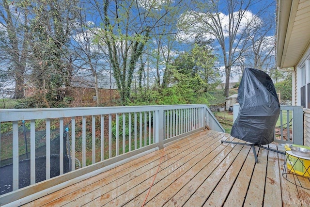 1048 Grove Ln, Roanoke, VA 24012 - view of wooden terrace