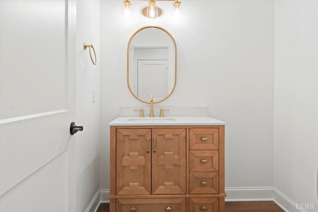 1148 Val Ter, Forest, VA 24551 - bathroom with baseboards and vanity