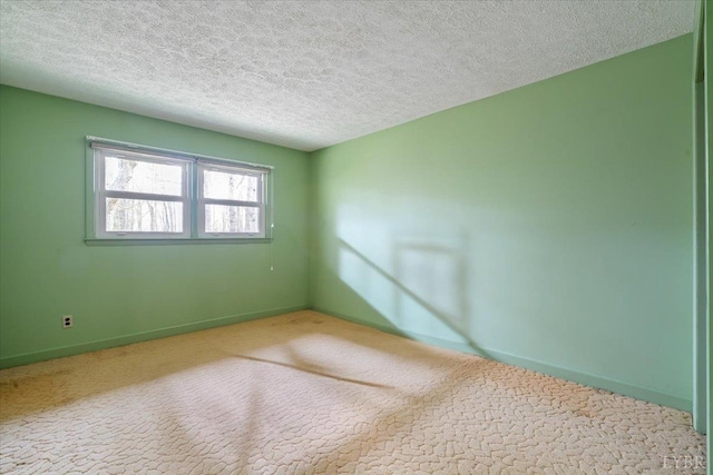 123 Knollwood Dr, Hurt, VA 24563 - carpeted spare room featuring a textured ceiling and baseboards