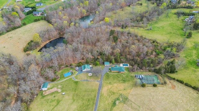 view of property location with a large body of water