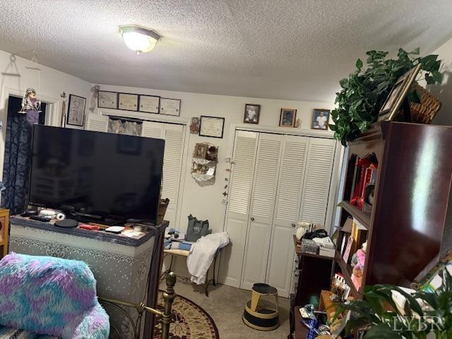 17 Westdale Dr, Lynchburg, VA 24501 - bedroom featuring carpet flooring and a textured ceiling