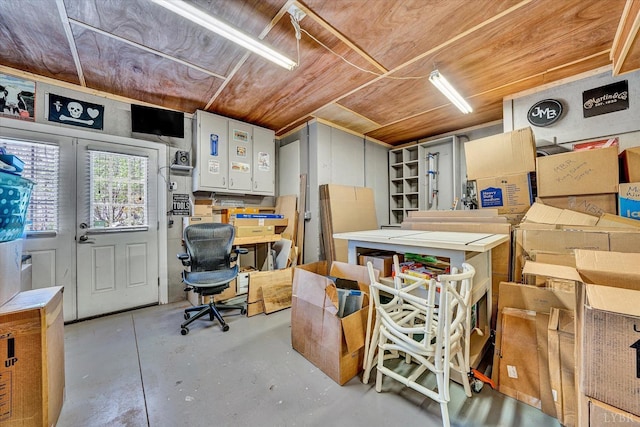1062 Ivy Creek Dr, Forest, VA 24551 - below grade area featuring an office area