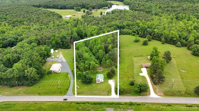 15939 Richmond Hwy, Pamplin, VA 23958 - view of property location with a forest and property boundaries highlighted