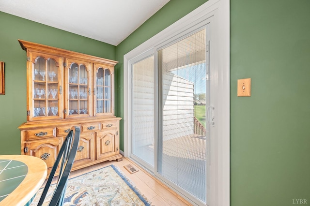 502 Fairwinds Ct, Forest, VA 24551 - dining space with light wood-type flooring