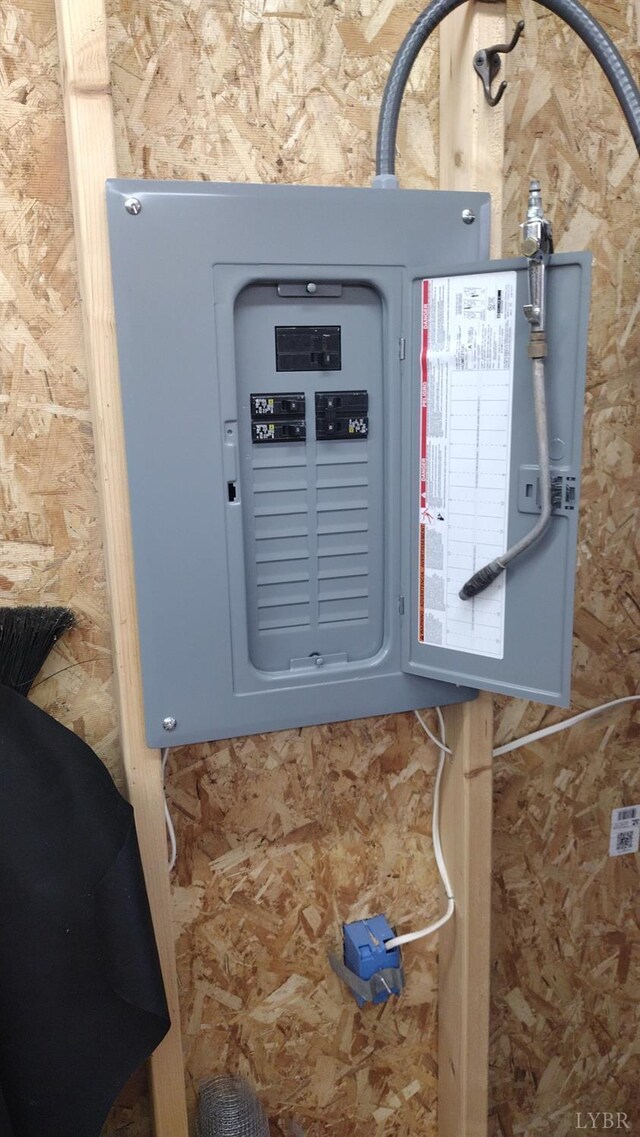 618 Prospect Rd, Hurt, VA 24563 - utility room with electric panel
