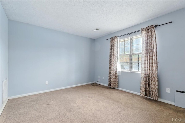 43 Nags Head Ct, Lynchburg, VA 24502 - empty room with carpet floors, a textured ceiling, and baseboards