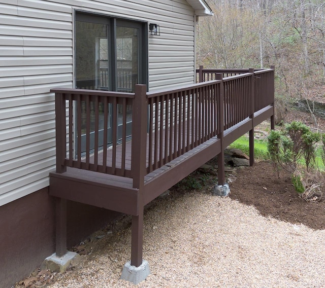 108 Trapper Ln, Vinton, VA 24179 - view of wooden terrace