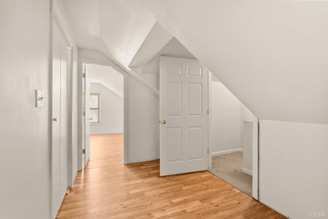 303 Somerset Pl, Rustburg, VA 24588 - bonus room with lofted ceiling and light wood-style flooring