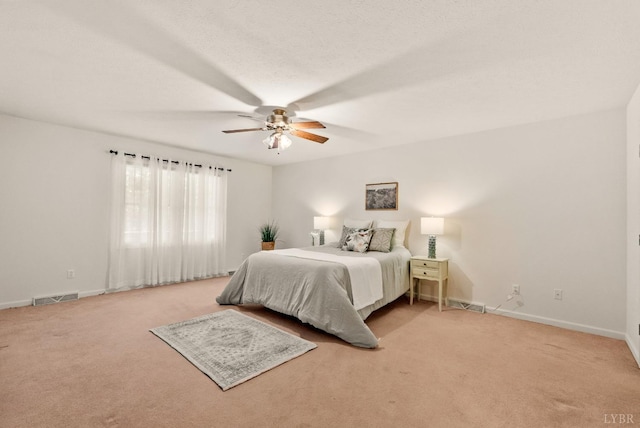 303 Somerset Pl, Rustburg, VA 24588 - bedroom with carpet and a ceiling fan