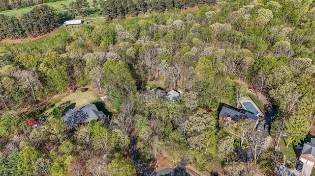 303 Somerset Pl, Rustburg, VA 24588 - bird's eye view of a forest