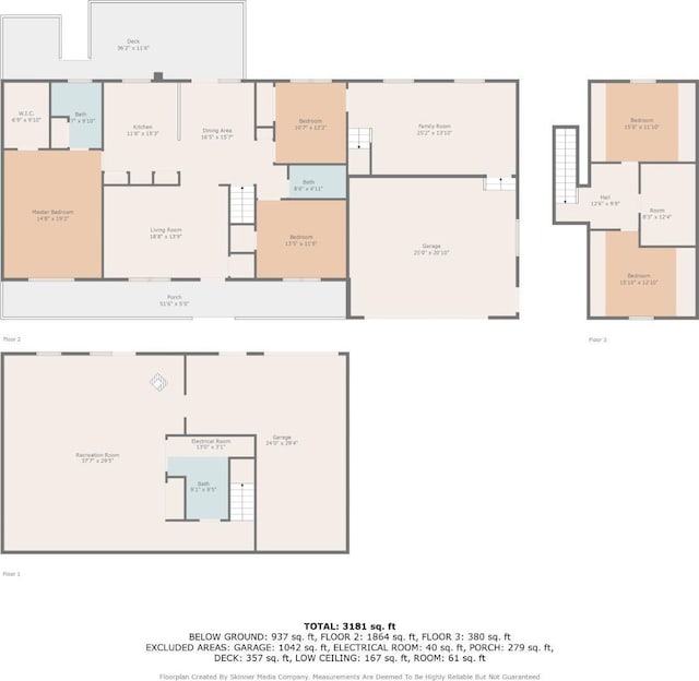 303 Somerset Pl, Rustburg, VA 24588 - view of property floor plan
