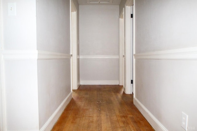 1428 Club Dr, Lynchburg, VA 24503 - hallway with hardwood / wood-style flooring