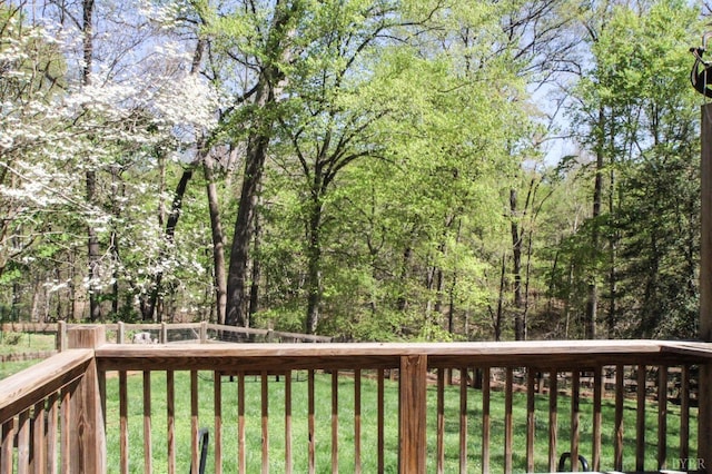 1428 Club Dr, Lynchburg, VA 24503 - view of deck