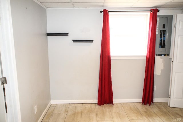 1428 Club Dr, Lynchburg, VA 24503 - spare room with electric panel and baseboards