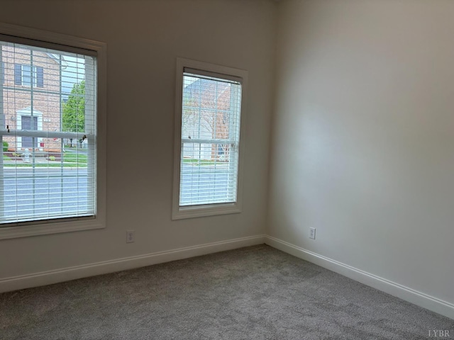 621 Capstone Dr, Lynchburg, VA 24502 - carpeted empty room featuring baseboards