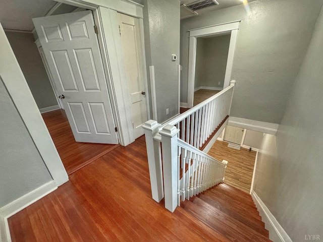 1225 Early St, Lynchburg, VA 24502 - staircase featuring wood finished floors and baseboards